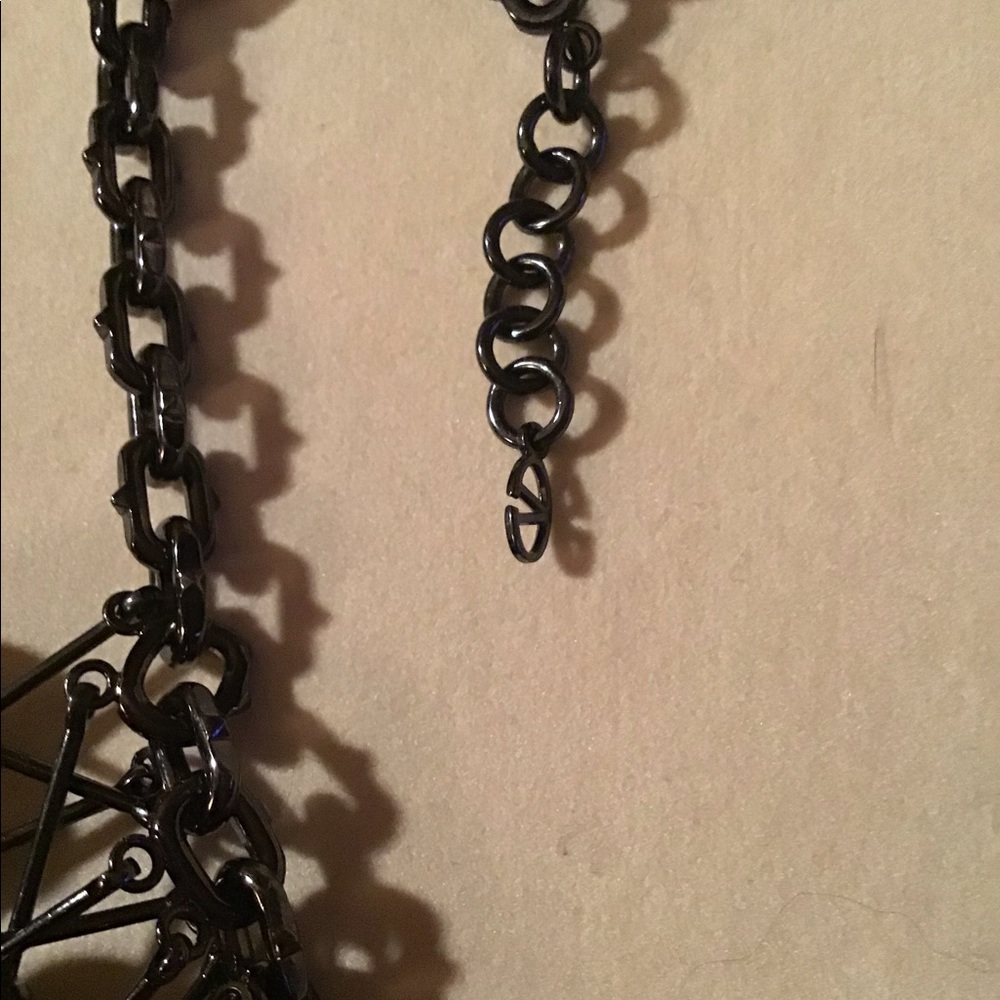 Valentino Garavani pearl beaded necklace black - Picture 3 of 9